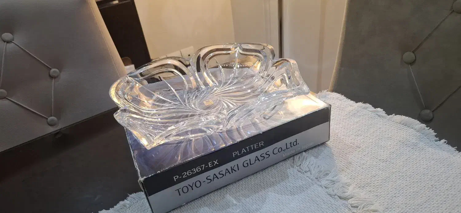 میوه خوری toyo sadaki glass اصل ژاپن|ظروف سرو و پذیرایی|تهران, کوهک|دیوار