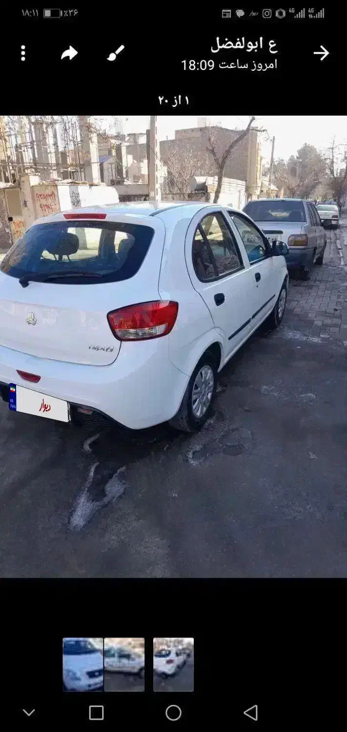 تیبا2فروش فوری|خودرو سواری و وانت|نیشابور, خط کاشمر|دیوار