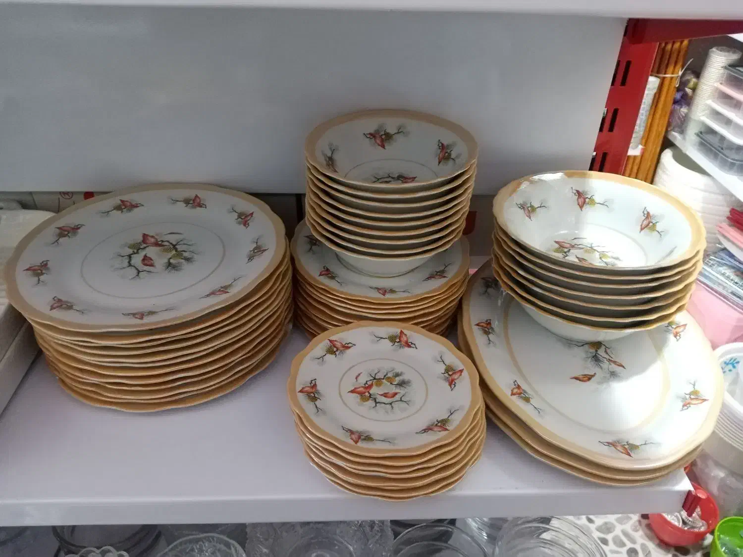 چینی60تیکه|ظروف سرو و پذیرایی|بانه, |دیوار