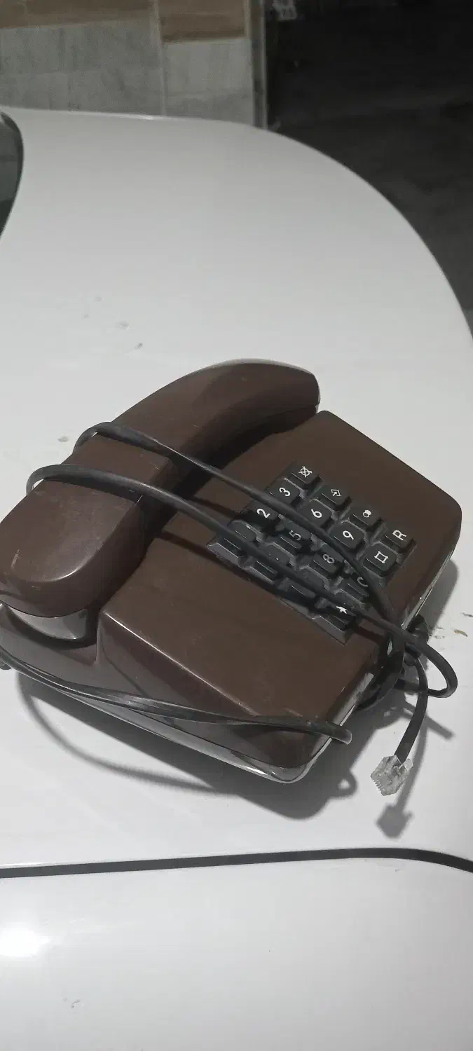 گوشی تلفن|تلفن رومیزی|قم, نیروگاه|دیوار