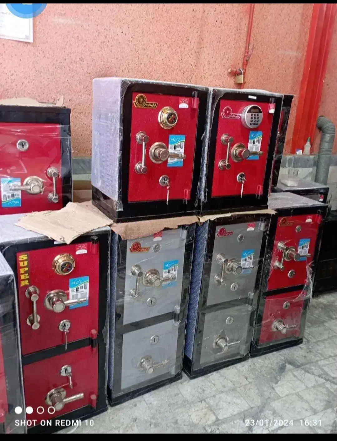 گاوصندوق خانگی واملاکی|ابزارآلات|رشت, پاستوریزه|دیوار