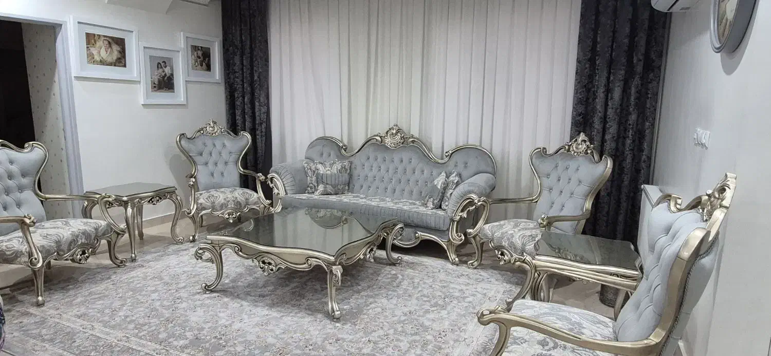 مبل سلطنتی|مبلمان خانگی و میز عسلی|کهریزک, |دیوار