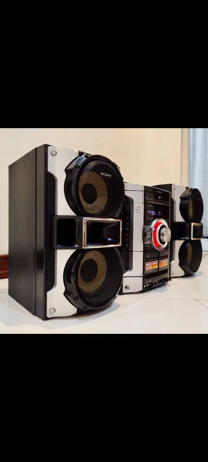 سونی GN بلوتوث AUX USB فلش رم قدرتمند 5200 وات|سیستم صوتی خانگی|تهران, تسلیحات|دیوار