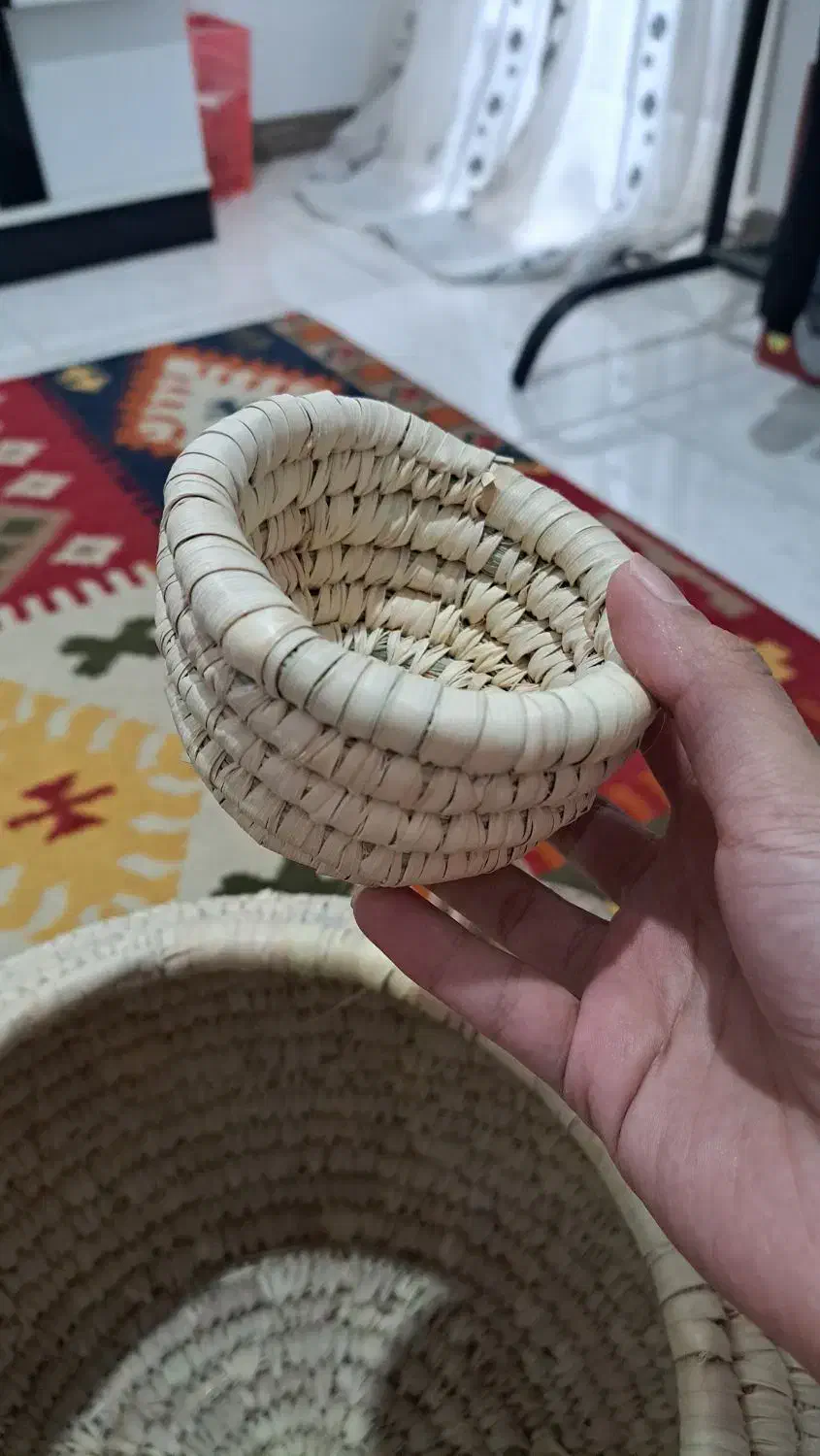 جا برنجی حصیری|صنایع دستی و سایر لوازم تزئینی|قائم‌شهر, |دیوار