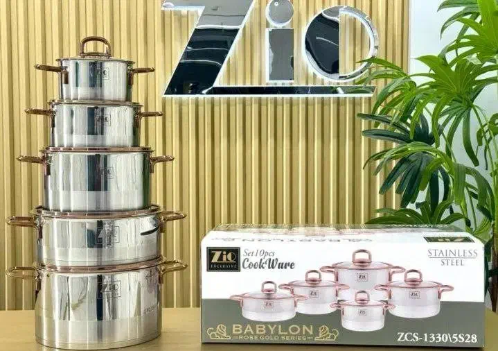 سرویس قابلمه مارک زیو مدل 1330|ظروف پخت‌وپز|گنبد کاووس, |دیوار