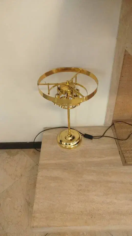 لوستر طلایی سالم|لوستر و چراغ آویز|تهران, ونک|دیوار