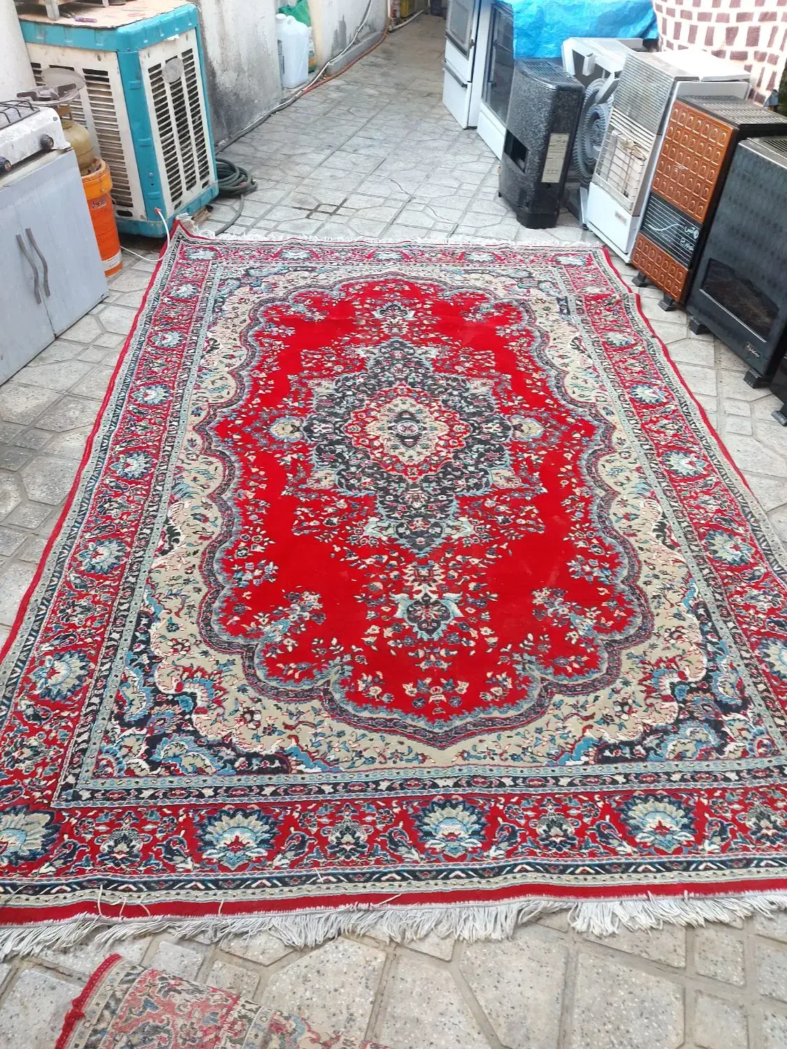 فروش فوری فرش تمام نخ|فرش|یاسوج, |دیوار