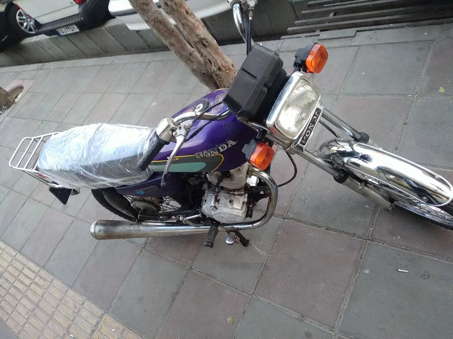 هندا مزایده|موتورسیکلت|باقرشهر, |دیوار