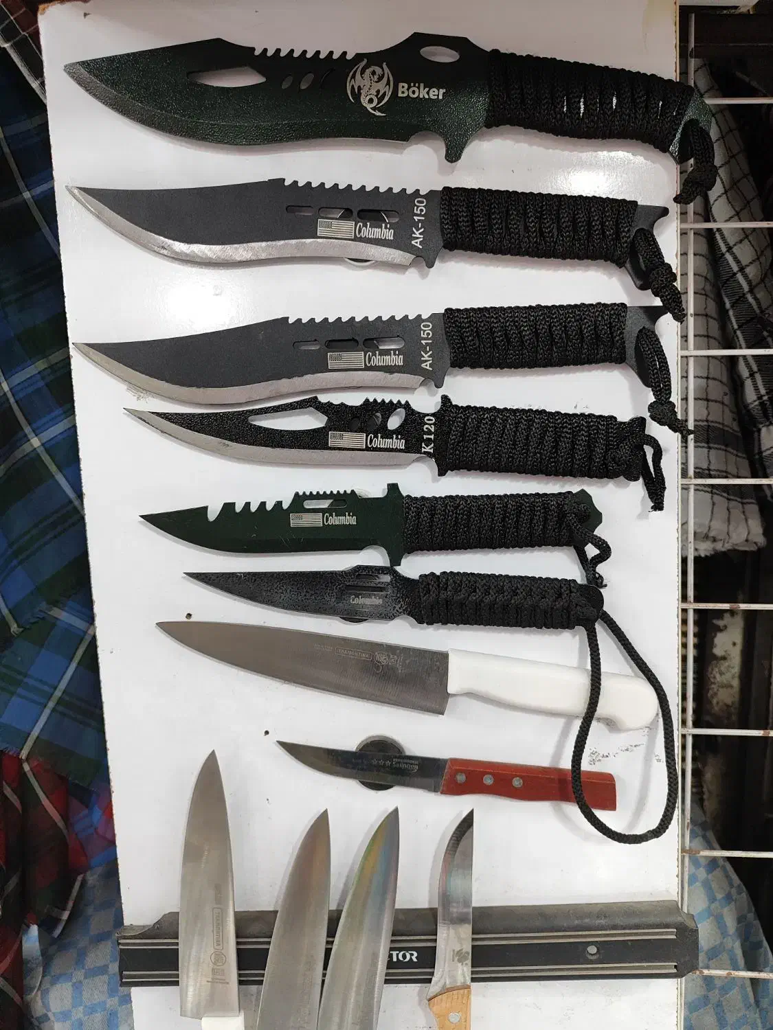 چاقو شکاری چاقو سفری چاقو ضامن دار|کوهنوردی و کمپینگ|بندرعباس, |دیوار