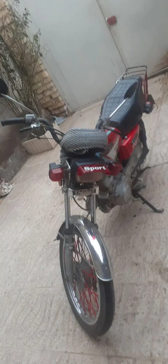 موتور ۱۲۵ مزاید مدل ۸۶|موتورسیکلت|قزوین, |دیوار