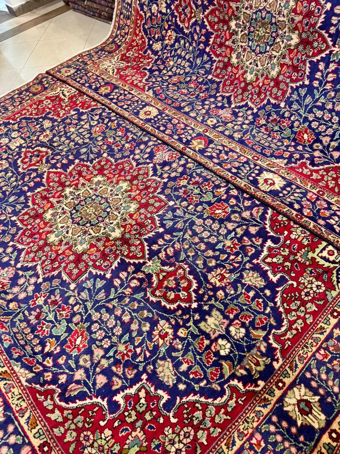 جفت ۶متری دستبافت تبریز سرمه|فرش|تهران, جهاد|دیوار