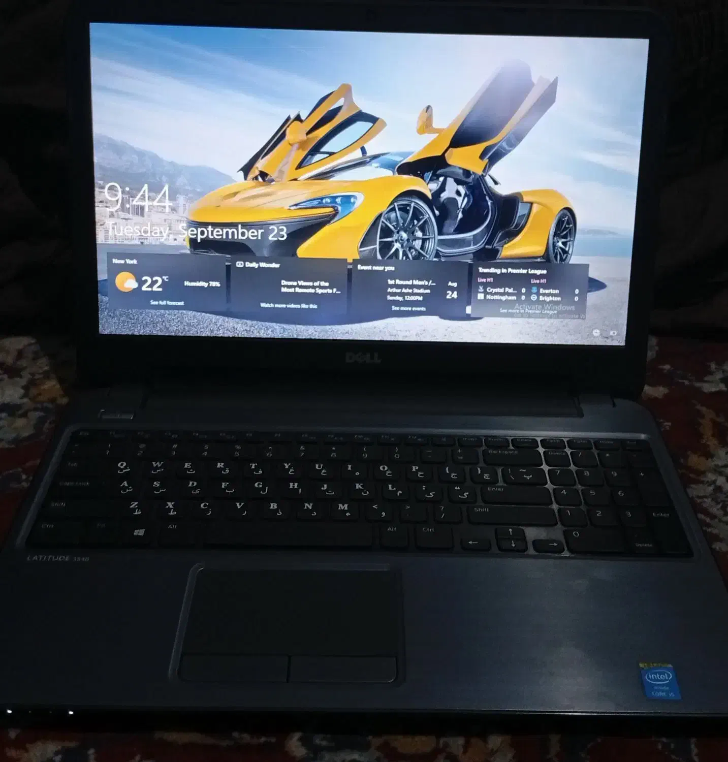 لپتاپ دل معاوضه موتور رینگ اسپورت یا ایفون 13نرمال|رایانه همراه|آبادان, |دیوار