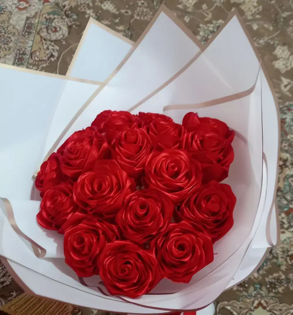 گل روبانی|گل مصنوعی|همدان, |دیوار