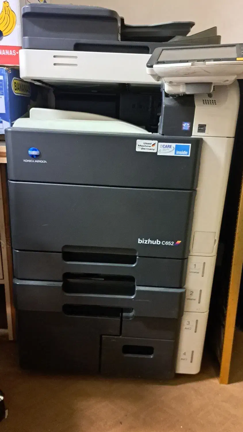 دستگاه کپی و پرینتر کونیکا رنگی ۶۵۲|پرینتر، اسکنر، کپی، فکس|تهران, اختیاریه|دیوار