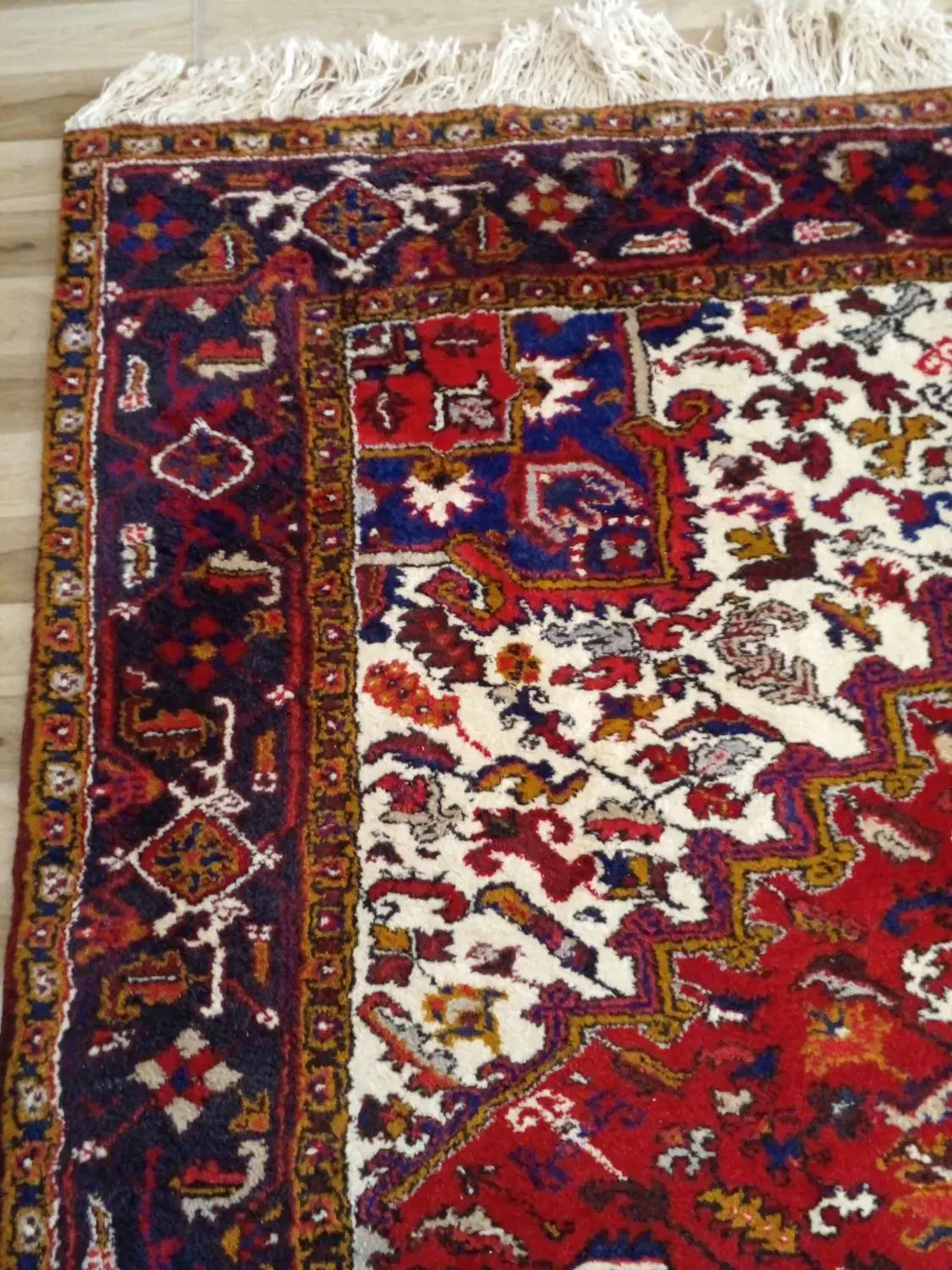 یک تخته فرش ۹ متری طبیعی دست بافت|فرش|اردبیل, |دیوار