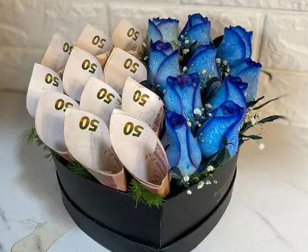 دسته گل پولی|گل مصنوعی|امیدیه, |دیوار