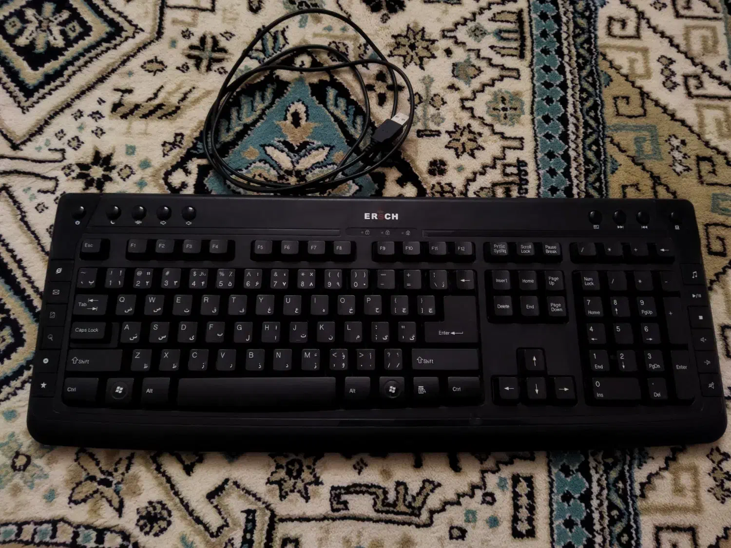 کیبورد کامپیوتر Ersch|قطعات و لوازم جانبی رایانه|جهرم, |دیوار