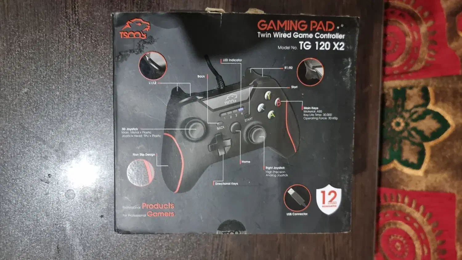 دو دسته بازی تسکو TG 120|کنسول، بازی ویدئویی و آنلاین|گرگان, |دیوار