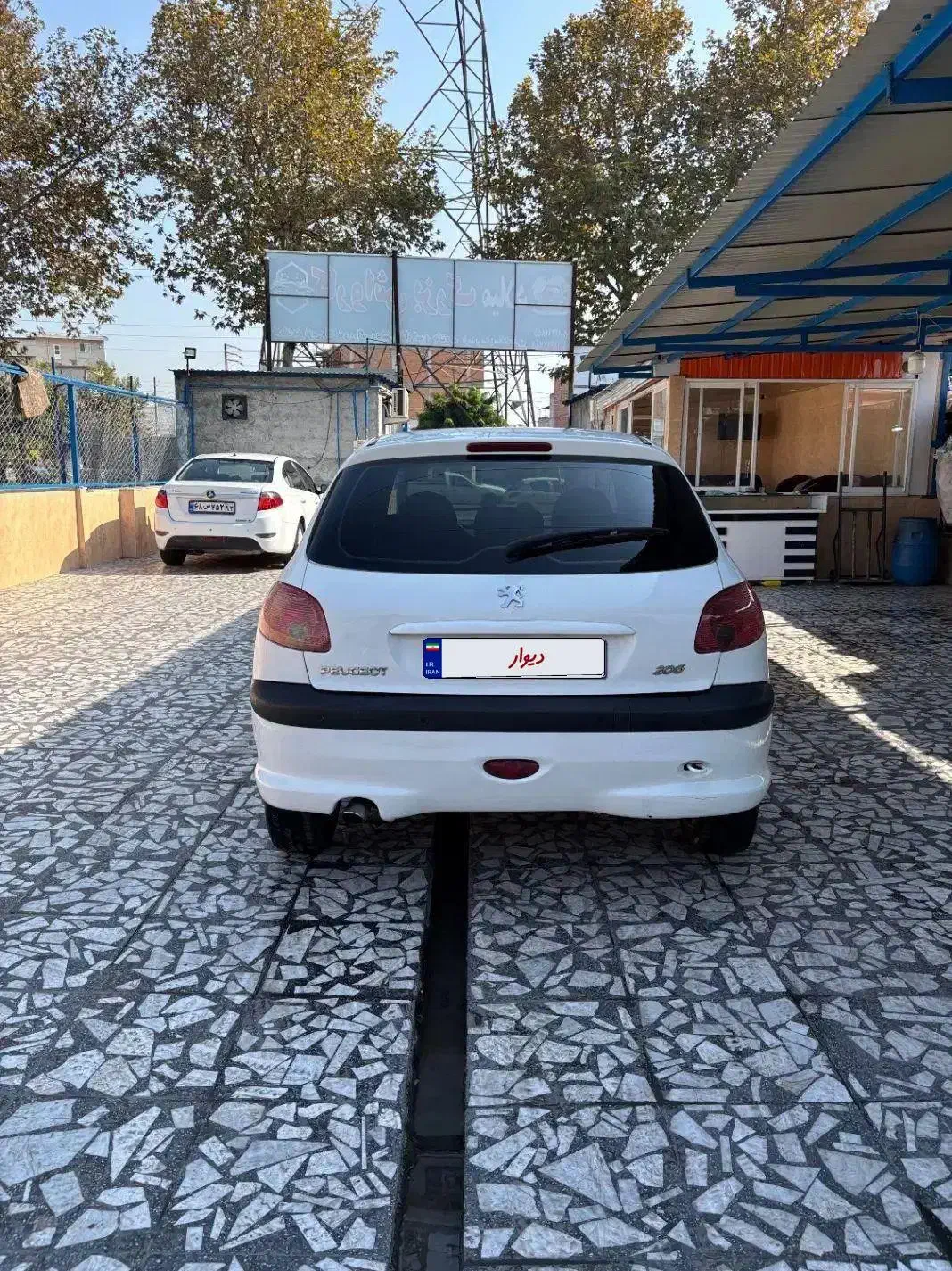 پژو ۲۰۶ تیپ ۲ مدل ۸۷|خودرو سواری و وانت|قائمشهر, |دیوار