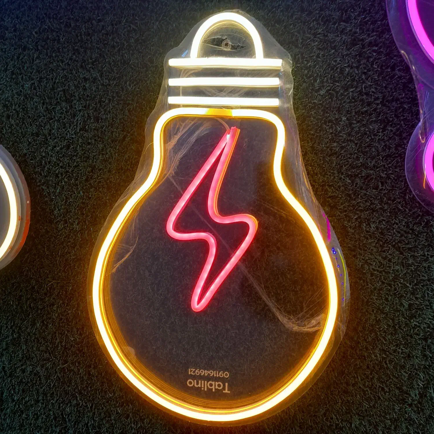 تابلو نئون لامپ|لامپ و چراغ|گرگان, |دیوار