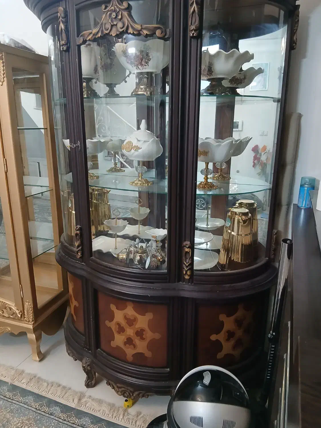 گنجه|بوفه، ویترین، کنسول|مشهد, فدک|دیوار