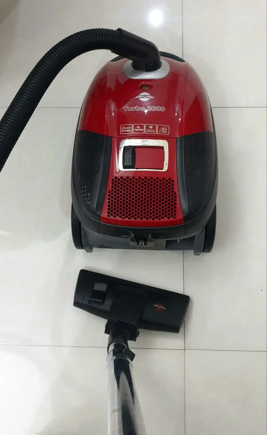 جاروبرقی پارس  خزر توربو. 2000|جاروبرقی، جارو شارژی، بخارشو|رشت, پستک|دیوار