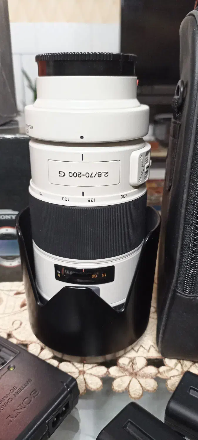 لنز 70-200 sony G F2.8 و دوربین سونی و 28-75 f2.8|دوربین عکاسی و فیلم‌برداری|اصفهان, لنبان|دیوار