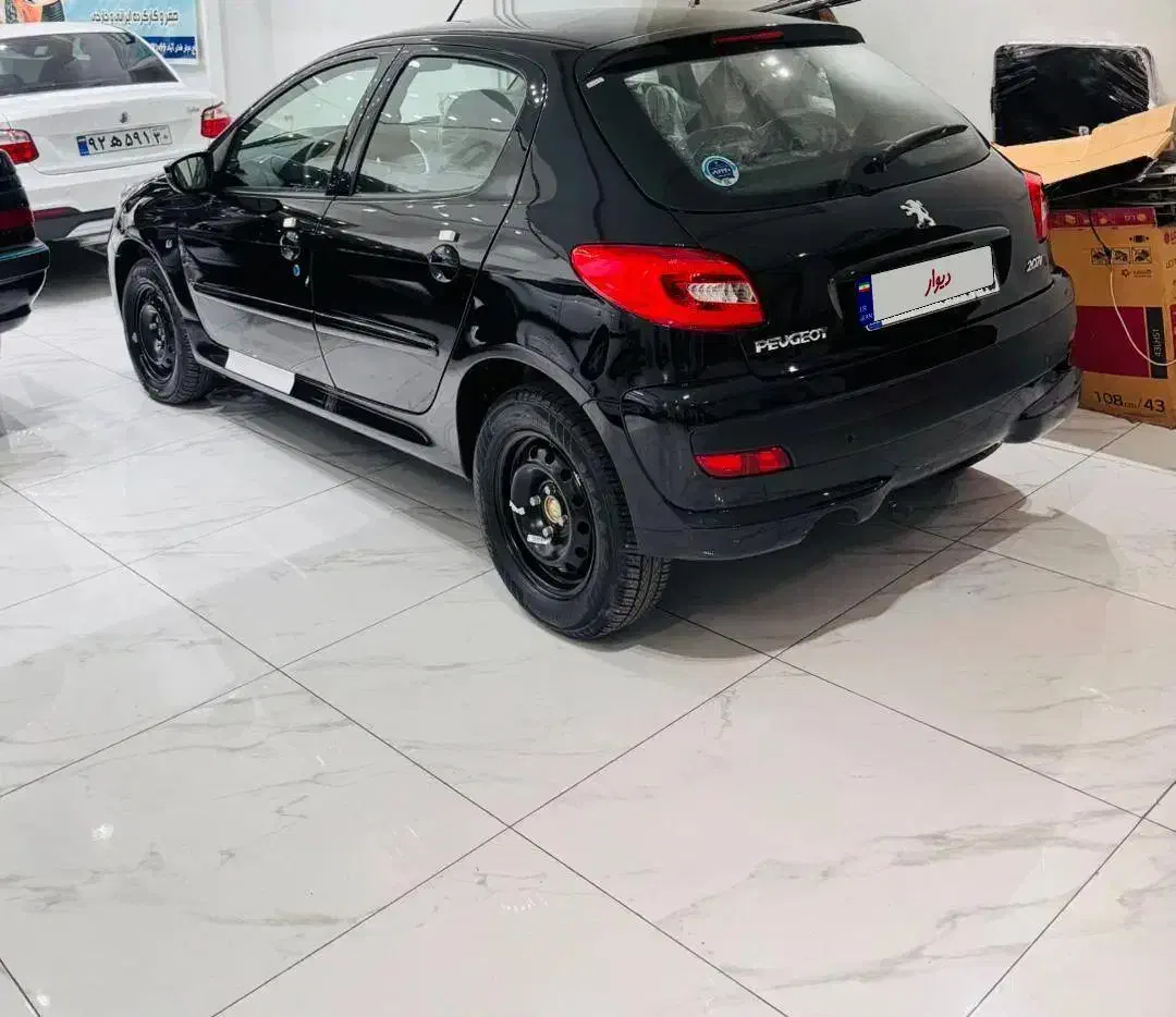 پژو ۲۰۷ سقف فلز مدل ۱۴۰۴ خشک|خودرو سواری و وانت|گنبد کاووس, |دیوار