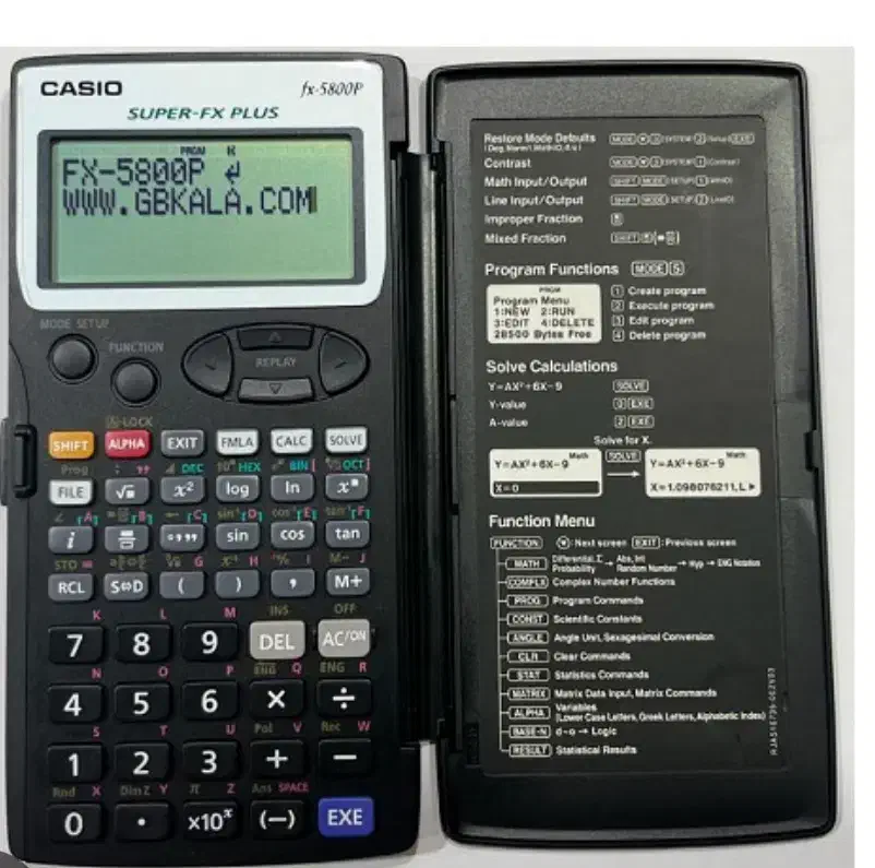 ماشین حساب مهندسی FX5800p|لوازم التحریر|اهواز, گلستان|دیوار
