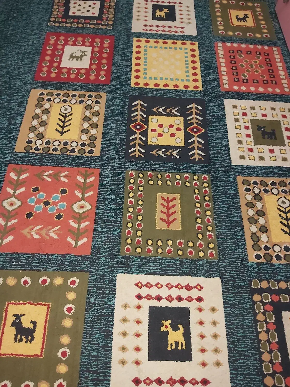 قالی خشتی ۶ متری|فرش|شاهینشهر, فیض|دیوار