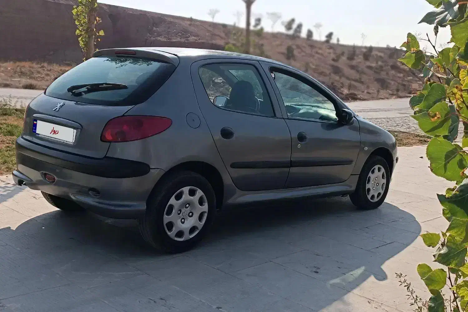 206 اتوماتیک خونگی|خودرو سواری و وانت|پرند, فاز ۴|دیوار