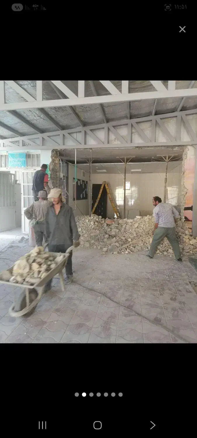 تخریب کار تخریب بنای منازل‌ساختمان‌وادارات|خدمات پیشه و مهارت|سنندج, |دیوار