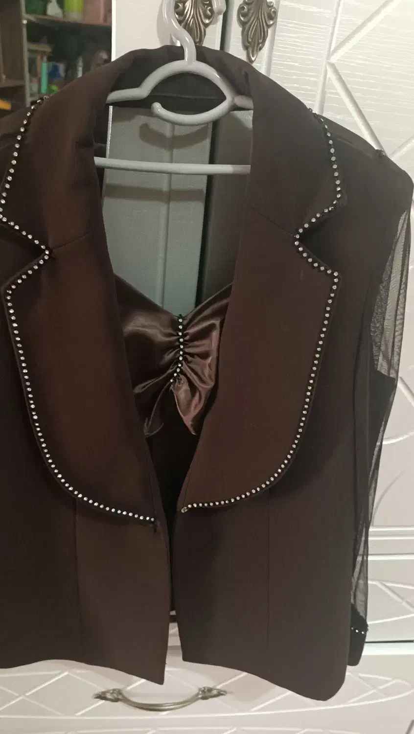 مانتو وکت دامن سایز 42 همه باهم 2500|لباس|بوئین زهرا, |دیوار