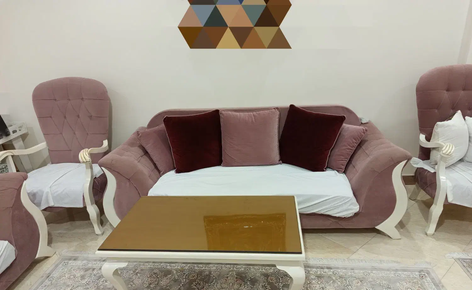 مبل ناهار خوری هفت نفره در حد نو|مبلمان خانگی و میز عسلی|تهران, افسریه شمالی|دیوار