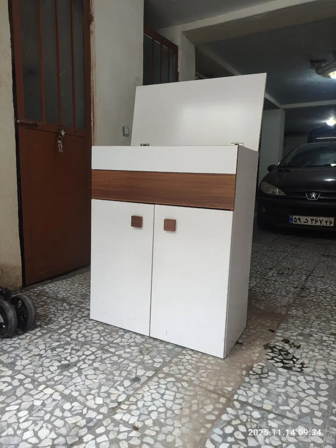 جاکفشی MDF|جاکفشی، کمد، دراور|رشت, لاکان شهر|دیوار