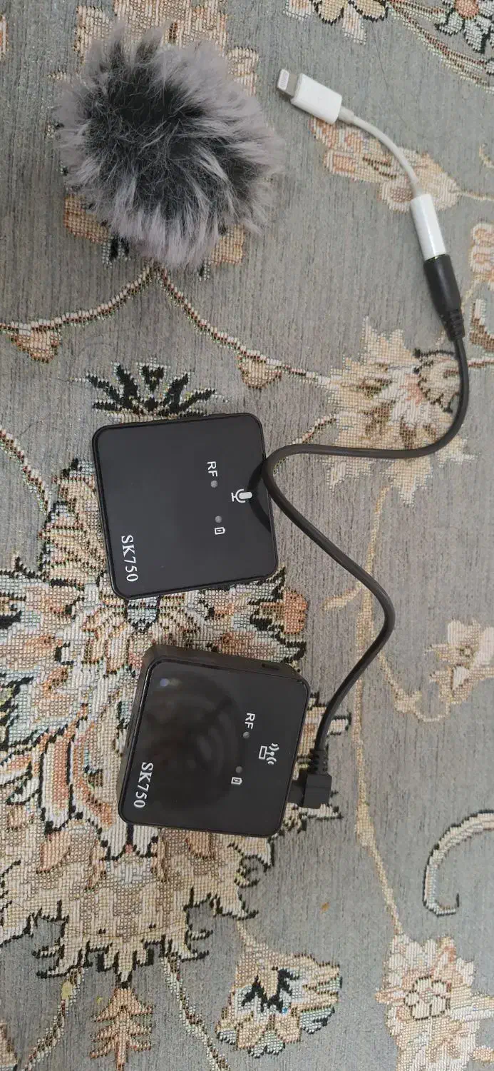 میکروفن بی سیم sk750|صوتی و تصویری|ری, هاشم‌آباد|دیوار