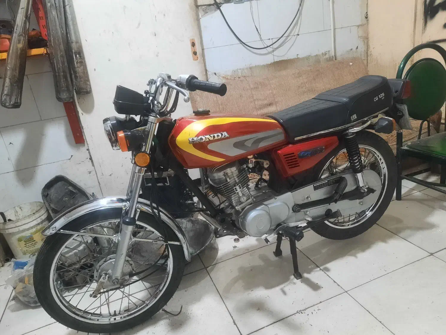 هندا ژاپن|موتورسیکلت|اهواز, کمپلو شمالی|دیوار