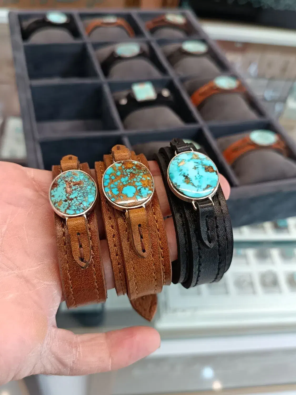 دستبند فیروزه نیشابور|جواهرات|بندر ماهشهر, |دیوار