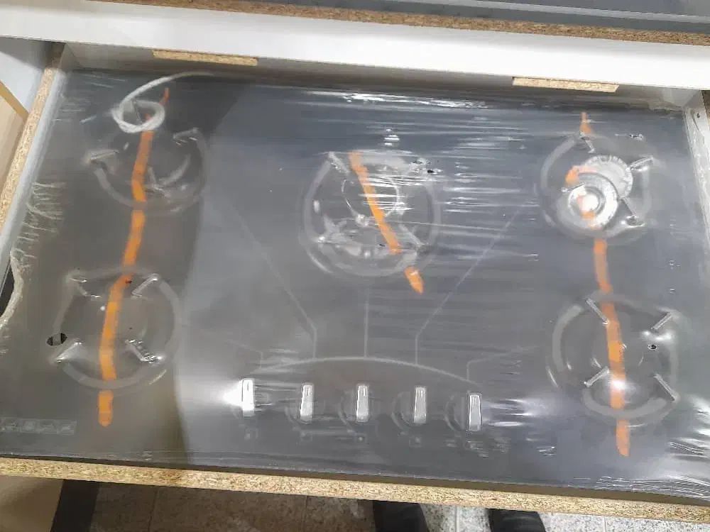 اجاق گاز رو کابینتی بدون ترموکوپل ۵ شعله|اجاق گاز و لوازم برقی پخت‌وپز|سلماس, |دیوار