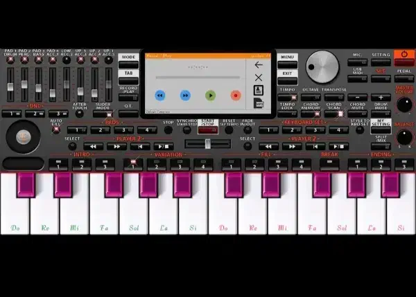 ست ارگ اندرویید|پیانو، کیبورد، آکاردئون|شاهین‌شهر, نظامی|دیوار