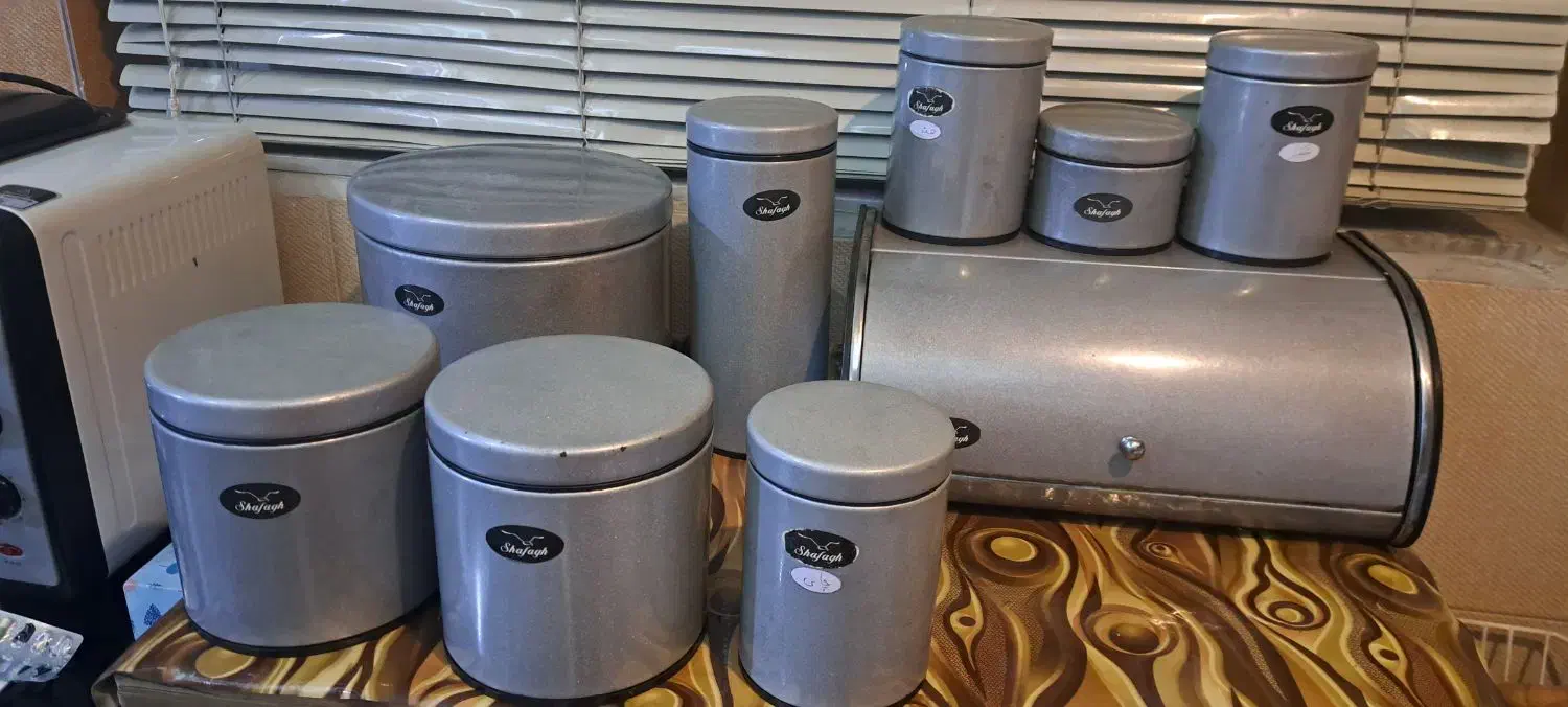 سرویس آشپزخانه مدل شفق|ظروف نگهدارنده، پلاستیکی، یک‌بارمصرف|لاهیجان, شهرک سلمان فارسی|دیوار