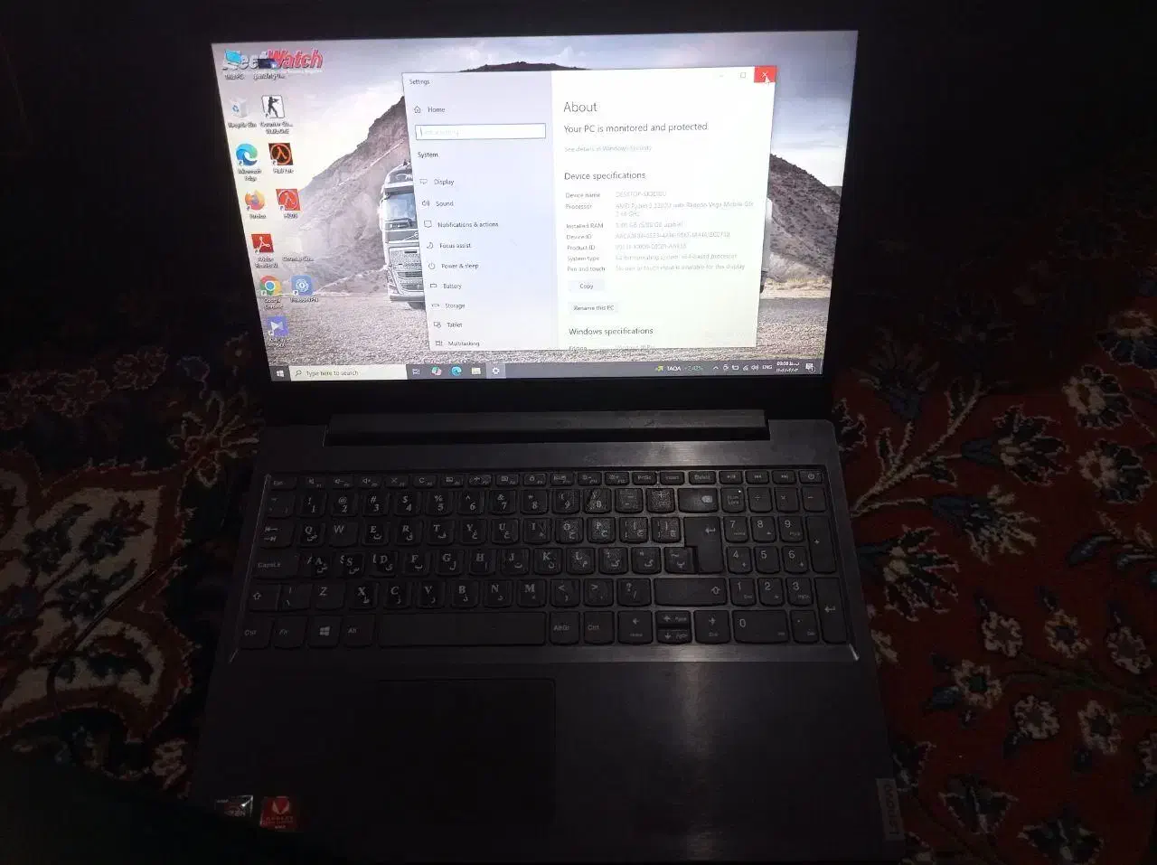 لپ تاپ لنوو|رایانه همراه|ازنا, |دیوار