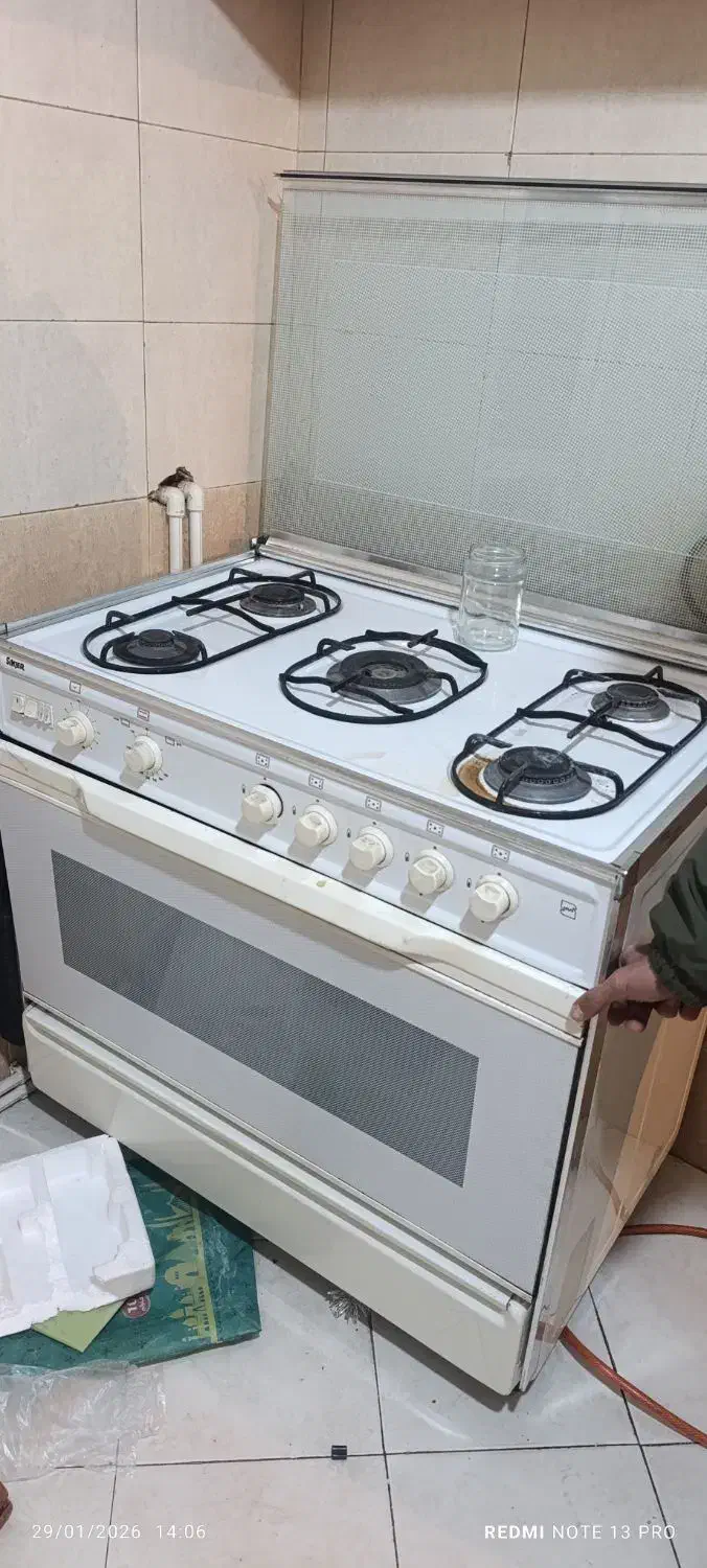 گاز پنج شعله فر|اجاق گاز و لوازم برقی پخت‌وپز|همدان, |دیوار