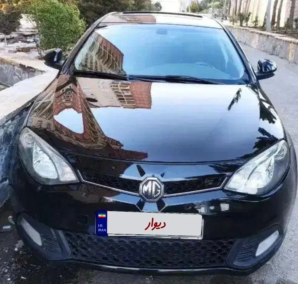 ام جی 6 مشکی استسنائی|خودرو سواری و وانت|یزد, |دیوار