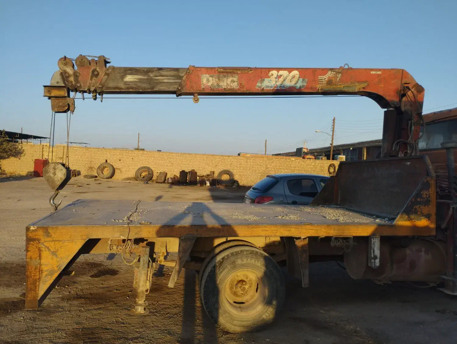 جرثقیل خاور ۶۰۸مدل ۶۱|خودرو سنگین|کوهپایه, |دیوار