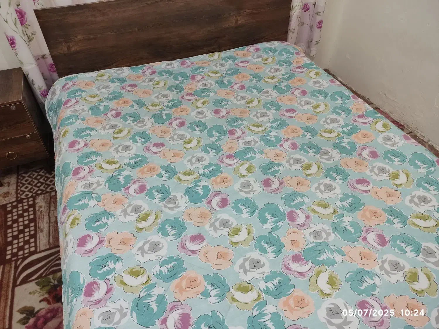 رو تختی طرح گل دو رو نخ پنبه کم کار|سرویس روتختی|مشهد, شهرک امام هادی (شهرک غرب)|دیوار