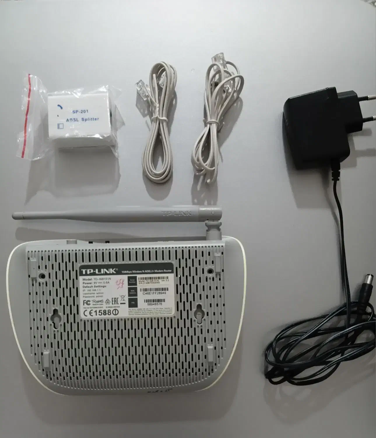 مودم ADSL|مودم و تجهیزات شبکه|کبودرآهنگ, |دیوار