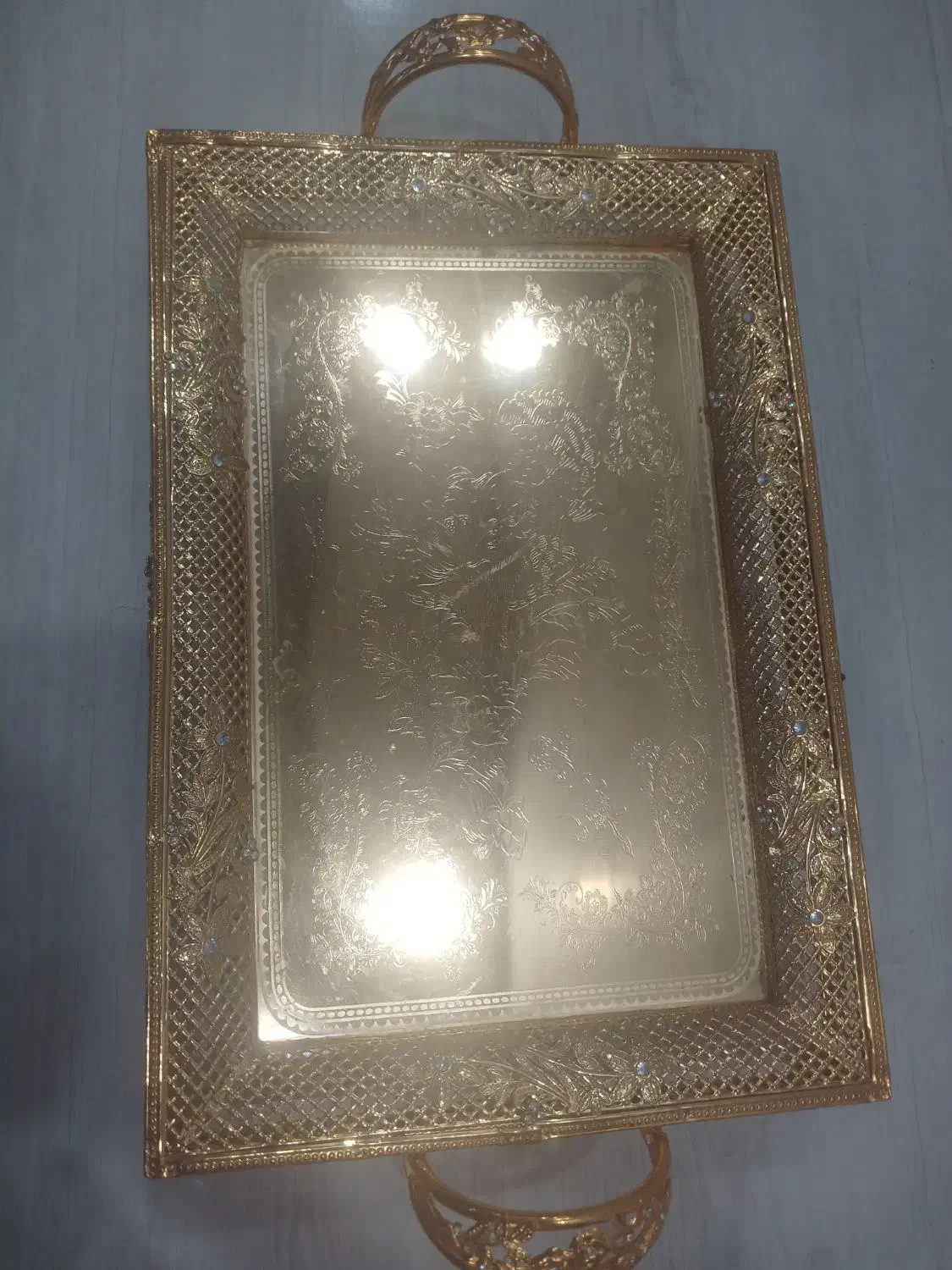 سینی مجلسی|ظروف سرو و پذیرایی|اسلام‌‌آباد غرب, |دیوار