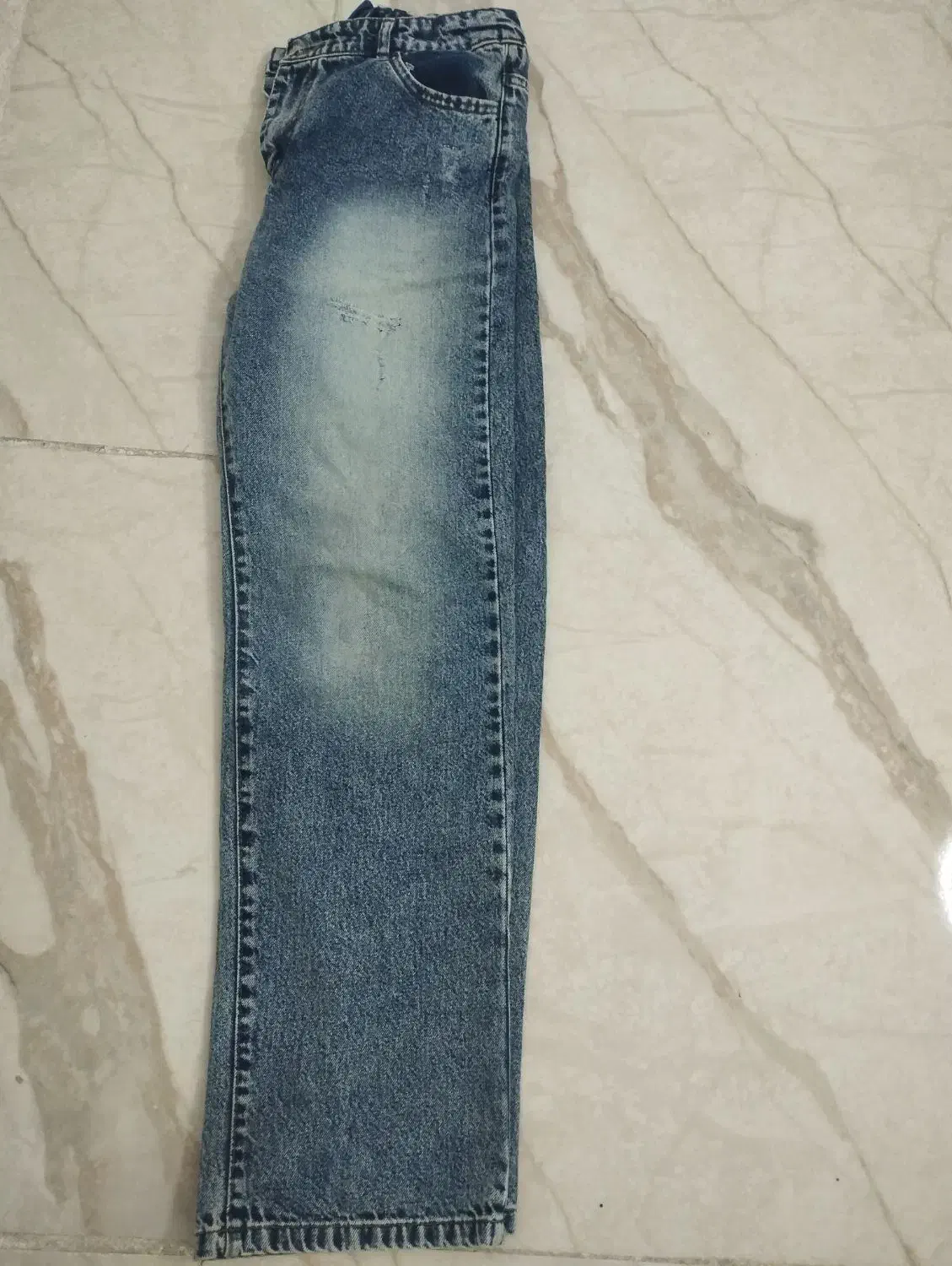 شلوار جین نیم بگ آبی تیره|لباس|تهران, قصر فیروزه ۲|دیوار