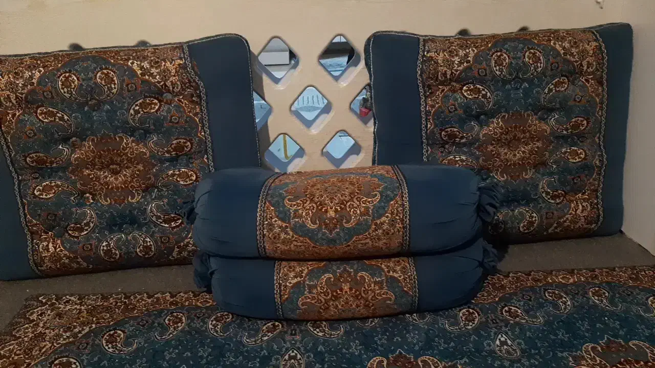 پشتی و متکا سنتی|پشتی|کهک, |دیوار